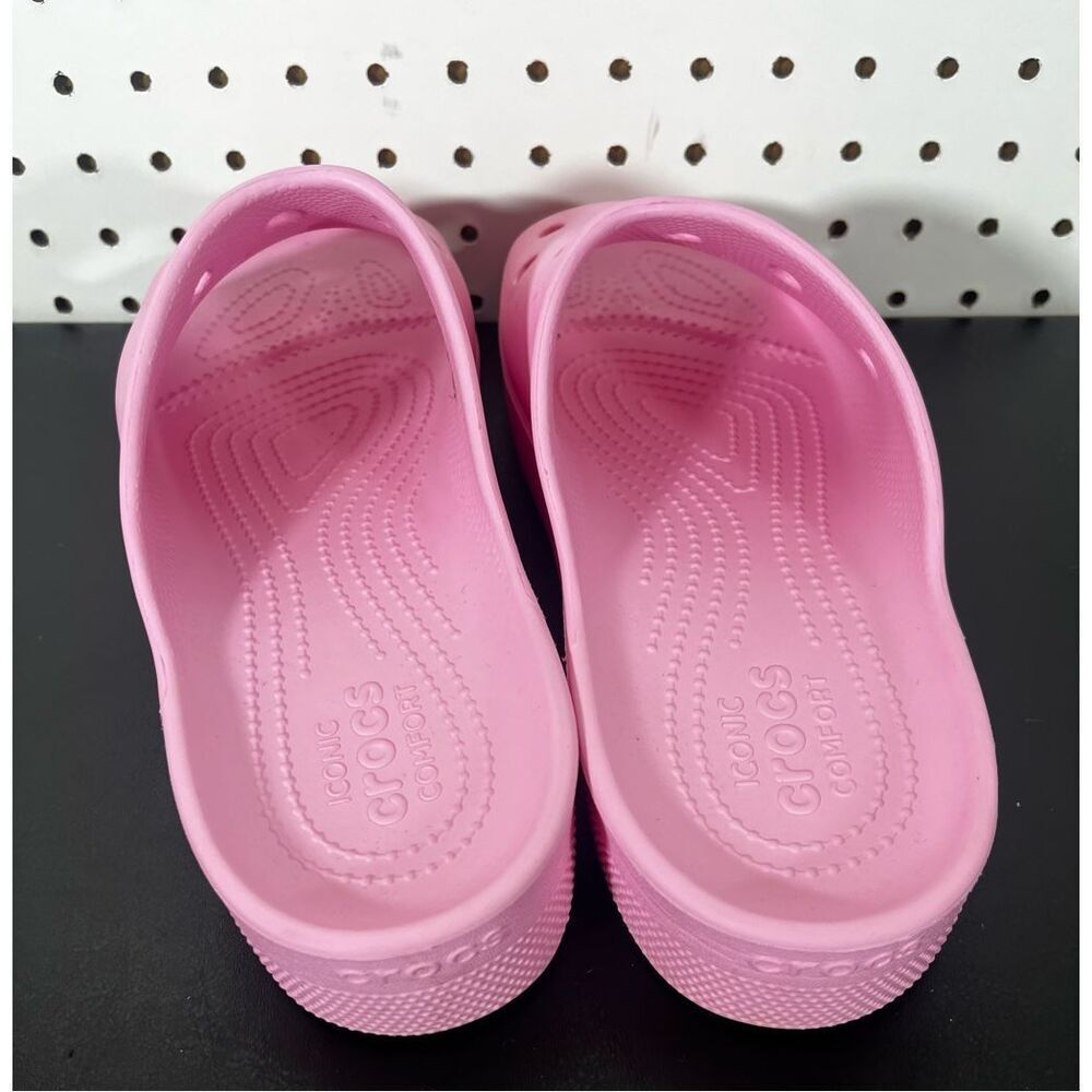 Crocs Platform Slides Size 10 - image 6
